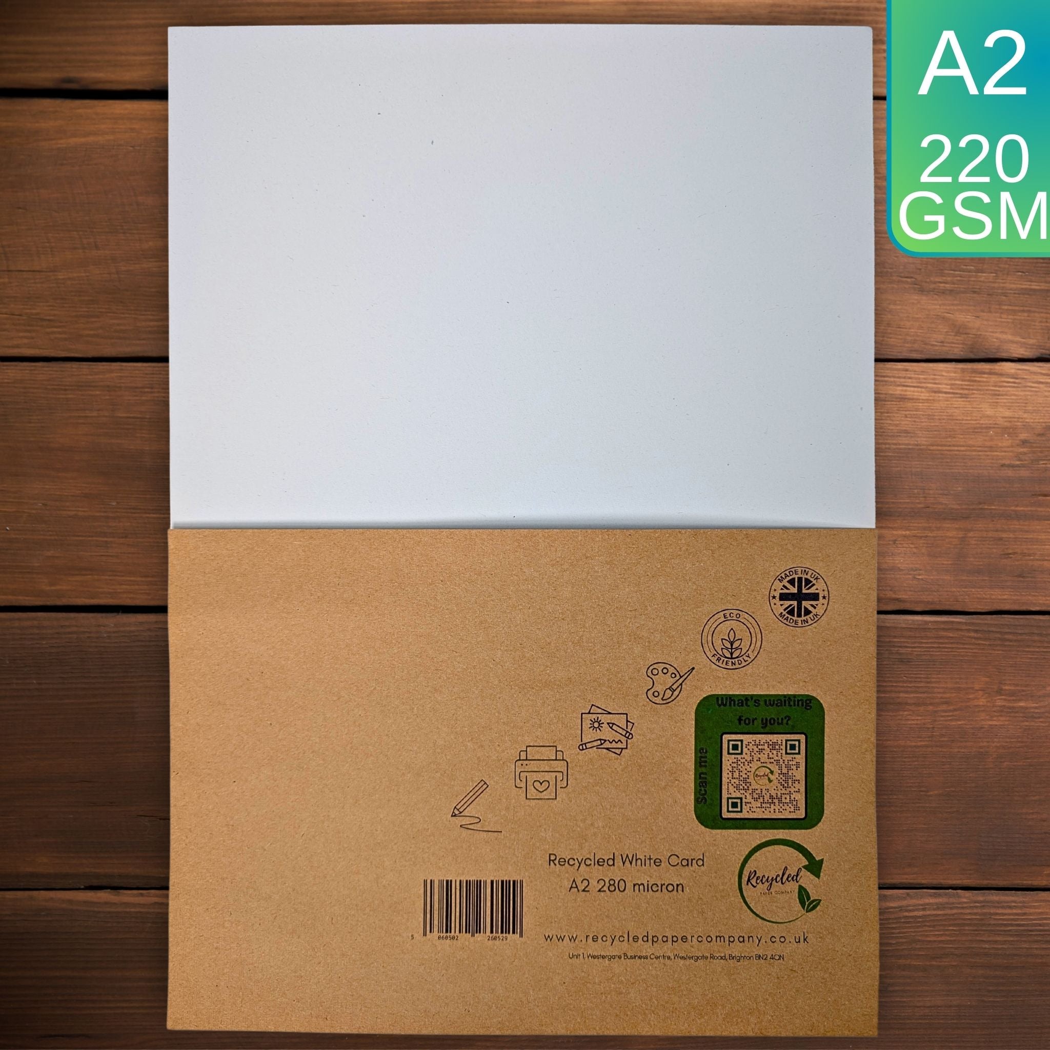 SIGEL RC021 Receipt Pad A6 Landscape Recycled Paper 100 - View #3