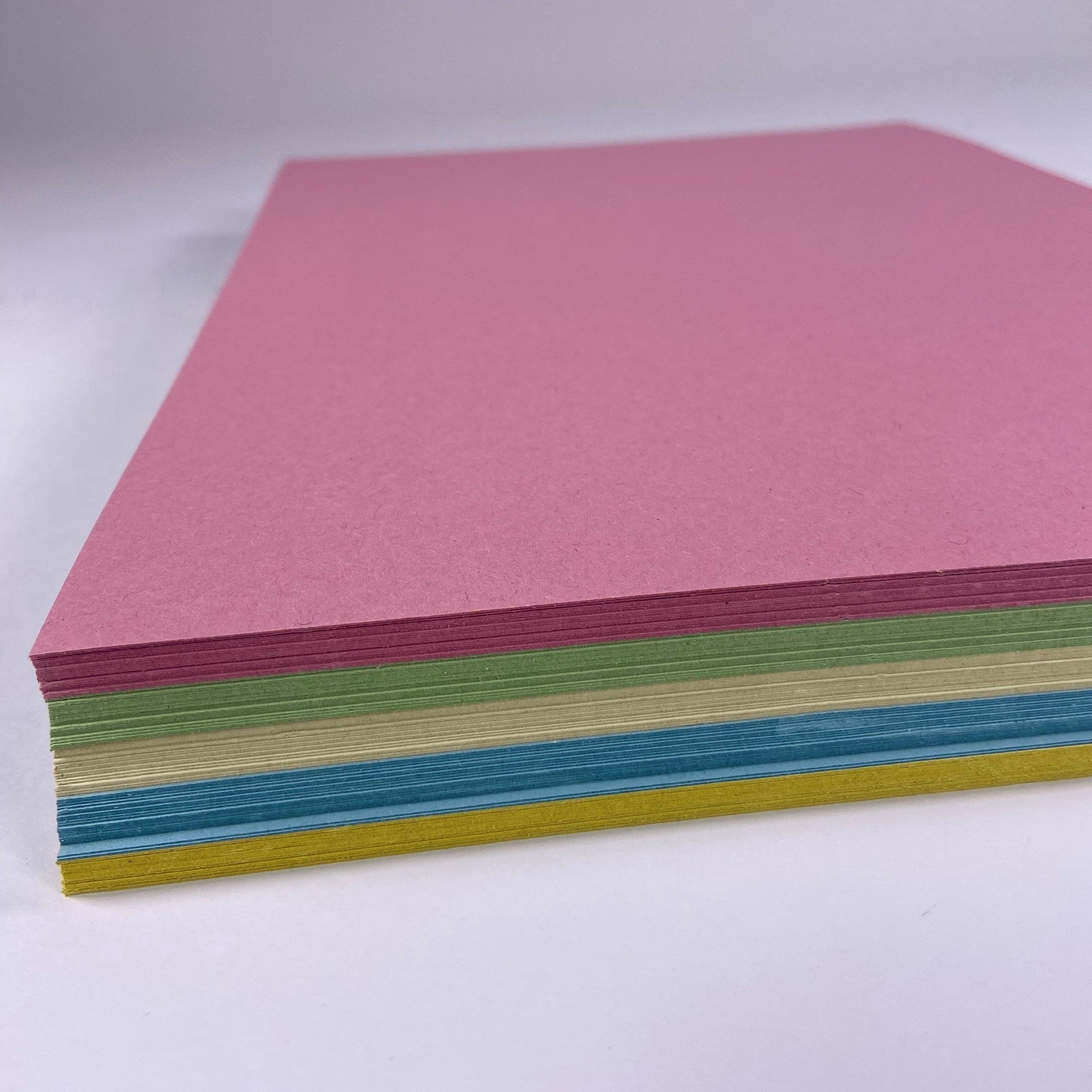 A4 Size Pink Color Paper 100 Sheets Each Colour, 75 Gsm - Pack Of 10 Colors X 10 Sheets Each Colour 75 Gsm Pack Of 100 Sheets